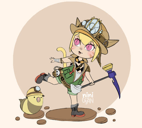 Flat Color (Portrait)